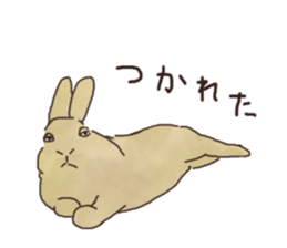 negi's rabbit sticker #2340325