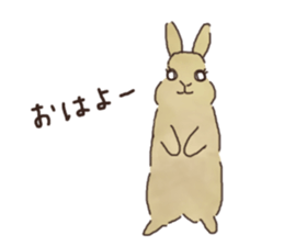 negi's rabbit sticker #2340327