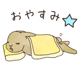 negi's rabbit sticker #2340328