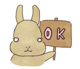 negi's rabbit sticker #2340330