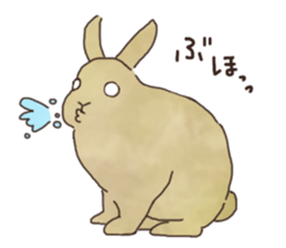 negi's rabbit sticker #2340332