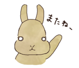 negi's rabbit sticker #2340333