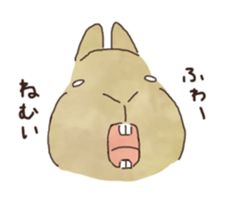 negi's rabbit sticker #2340335