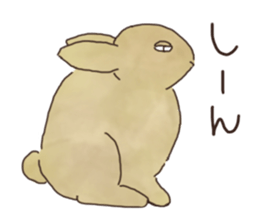 negi's rabbit sticker #2340340