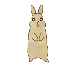 negi's rabbit sticker #2340346