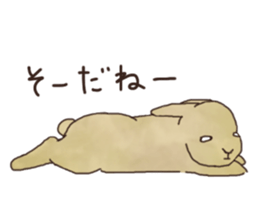 negi's rabbit sticker #2340348