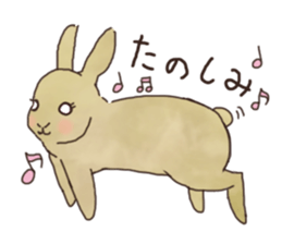 negi's rabbit sticker #2340350