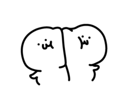 Short legs girl Sticker 2 sticker #2340647