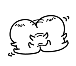 Short legs girl Sticker 2 sticker #2340670