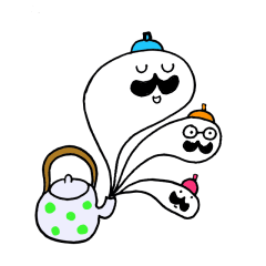 The person who lives in the teapot.