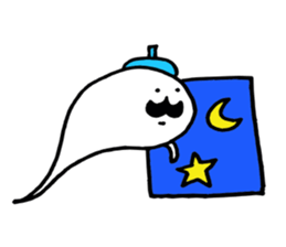 The person who lives in the teapot. sticker #2340858