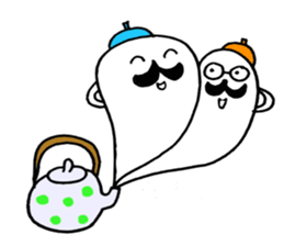 The person who lives in the teapot. sticker #2340871