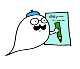 The person who lives in the teapot. sticker #2340874