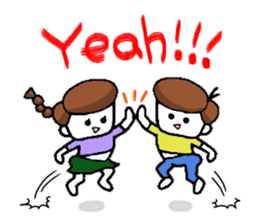 Me,me,and a dog<pera pe~ra version> sticker #2340880