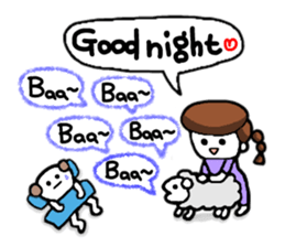 Me,me,and a dog<pera pe~ra version> sticker #2340882