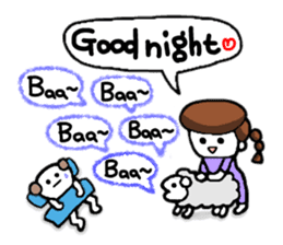 Me,me,and a dog<pera pe~ra version> sticker #2340882