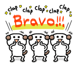 Me,me,and a dog<pera pe~ra version> sticker #2340902