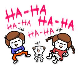 Me,me,and a dog<pera pe~ra version> sticker #2340903