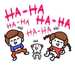 Me,me,and a dog<pera pe~ra version> sticker #2340903