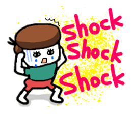 Me,me,and a dog<pera pe~ra version> sticker #2340909