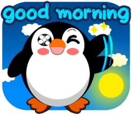 Little Penguin by ViccVoon Studio sticker #2340920