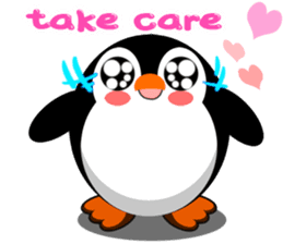 Little Penguin by ViccVoon Studio sticker #2340928