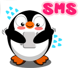 Little Penguin by ViccVoon Studio sticker #2340929