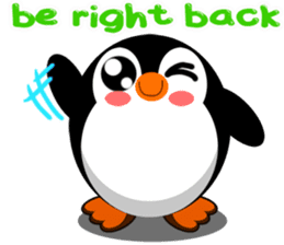 Little Penguin by ViccVoon Studio sticker #2340930