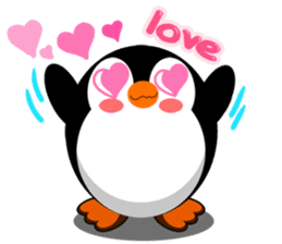 Little Penguin by ViccVoon Studio sticker #2340931