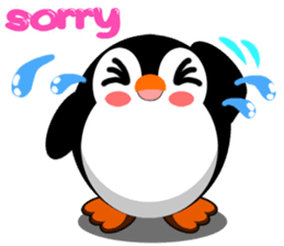 Little Penguin by ViccVoon Studio sticker #2340934