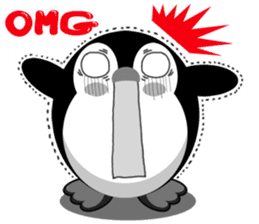 Little Penguin by ViccVoon Studio sticker #2340935