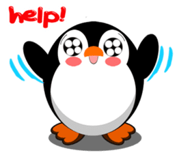 Little Penguin by ViccVoon Studio sticker #2340939