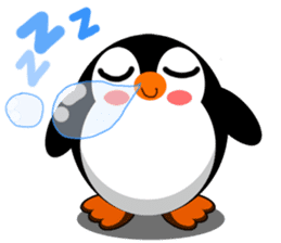 Little Penguin by ViccVoon Studio sticker #2340951