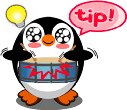 Little Penguin by ViccVoon Studio sticker #2340952