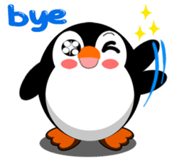 Little Penguin by ViccVoon Studio sticker #2340959