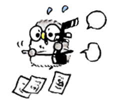 Erhu-owl Stickers vol.2 sticker #2341124