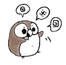 Erhu-owl Stickers vol.2 sticker #2341140