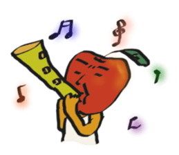Oyaji Apple sticker #2341523