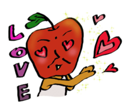 Oyaji Apple sticker #2341526