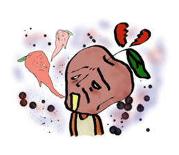 Oyaji Apple sticker #2341527