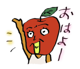 Oyaji Apple sticker #2341541