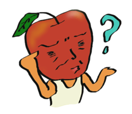 Oyaji Apple sticker #2341552