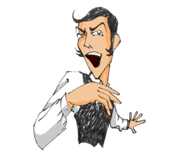 barman (daily conversations) sticker #2341722