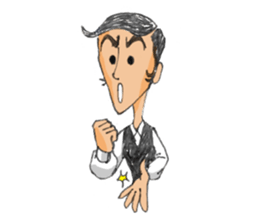 barman (daily conversations) sticker #2341736