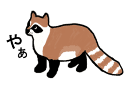 American  and Canadian animals sticker #2342081