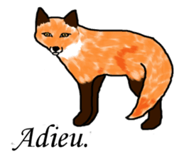 American and Canadian animals sticker #2342086