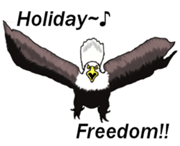 American and Canadian animals sticker #2342101