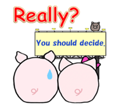 Family of pigs Vol.2 (English) sticker #2342325