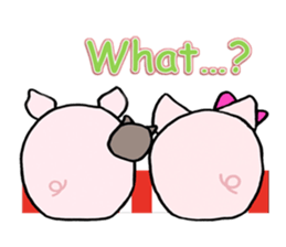 Family of pigs Vol.2 (English) sticker #2342327