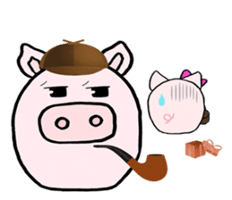 Family of pigs Vol.2 (English) sticker #2342334